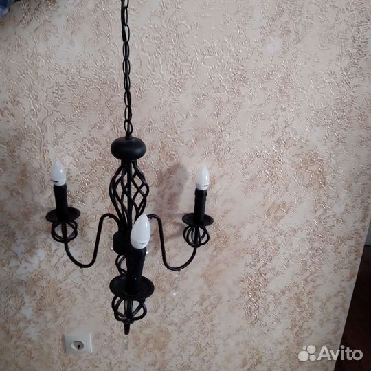 Люстра потолочная подвесная бу