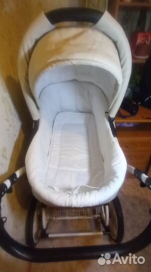 Коляска Indigo 2 в 1 эко кожа