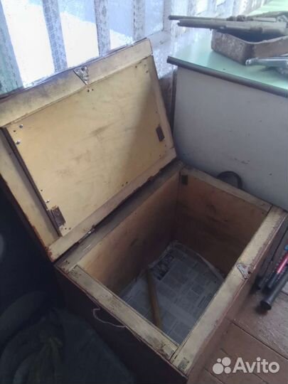 Ящик деревянный для хранения сухих продуктов