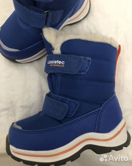 Утепленные детские сапожки 23 размер новые