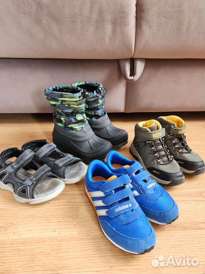 Детская одежда и обувь пакетом