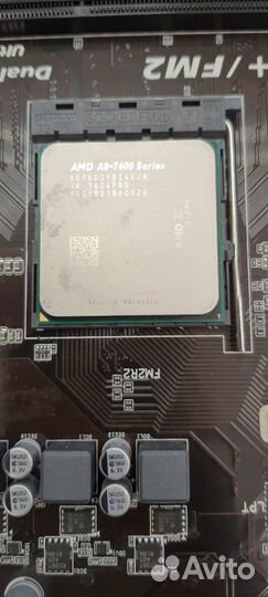 FM2+ Gigabyte GA-F2A78M-D3H AMD + CPU AMD A8-7600