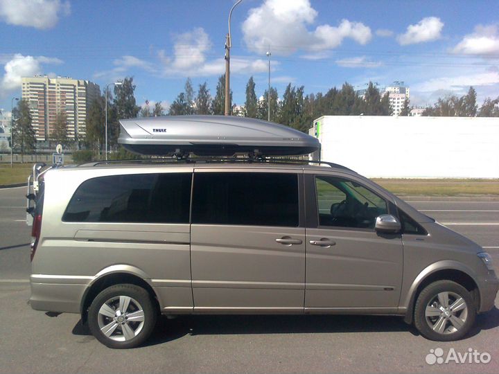 Автобокс (багажник) на Mercedes-Benz Vito