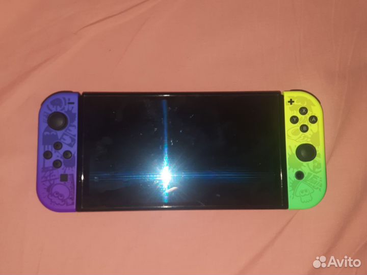 Nintendo switch oled splatoon 3 edition