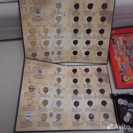 Скрепыши, треснутые 2, монеты из пятёрочки