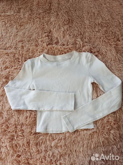 Укороченный лонгслив