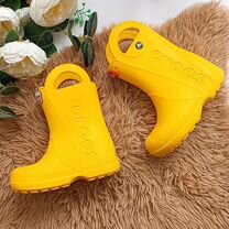 Сапоги резиновые eva детские Crocs C 12