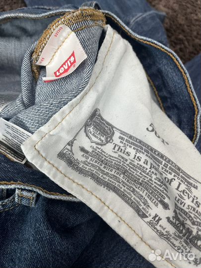 Джинсы levis 501 оригинал