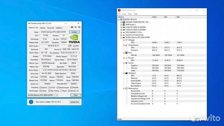 Игровой пк GeForce RTX 2060 Super + Ryzen 5 5500
