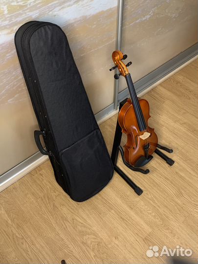 Скрипка для обучения 4/4 + мостик