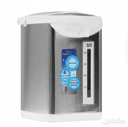 Термопот Midea MP-8104 серебристый