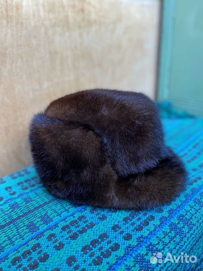 Шапка зимняя норковая мужская