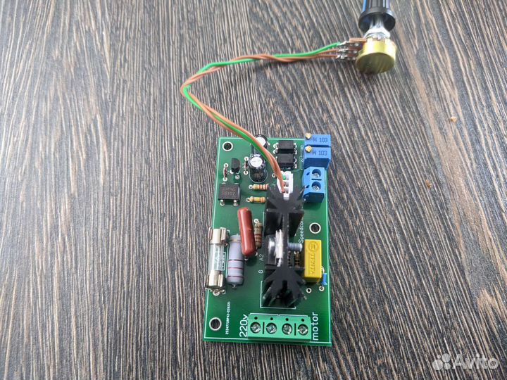 Регулятор оборотов двигателя, аналог TDA1085