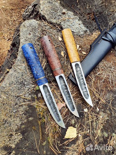 Якутский нож из стали 9хс