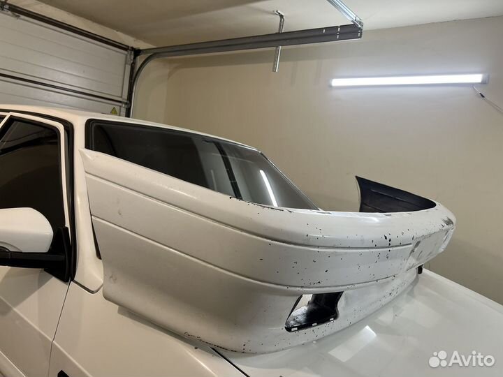 Бампер передний ваз 2114 белое облако бу