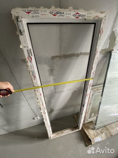 Балконный блок пвх бу