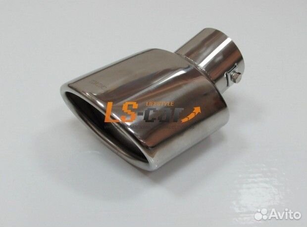 Насадка на глушитель (хром)