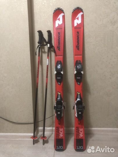 Горные лыжи детские 120