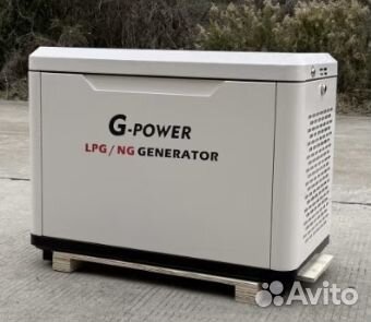 Газовый генератор 9 kW G-powerSL9000SE3 с постоянн