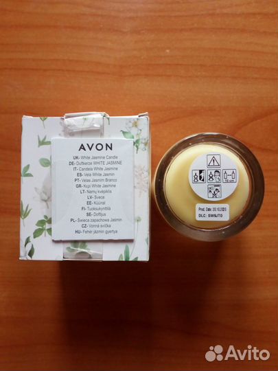 Ароматическая свеча Жасмин Avon