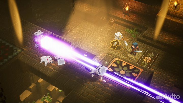 Minecraft Dungeons Hero Edition, б/у (Switch)