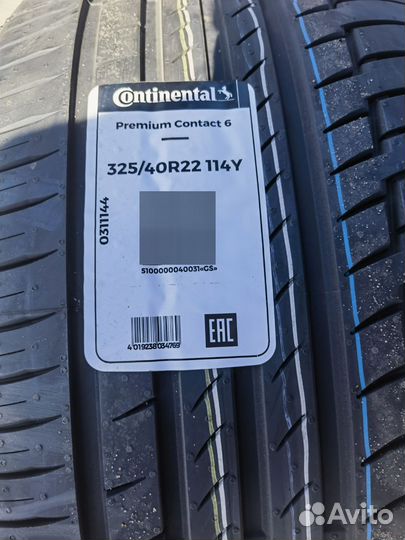 Continental ContiPremiumContact 6 325/40 R22 114Y