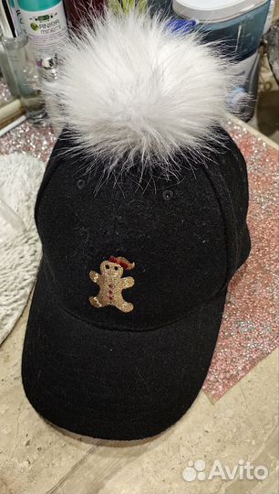 Стильная Кепка, бейсболка, утепленная, женская