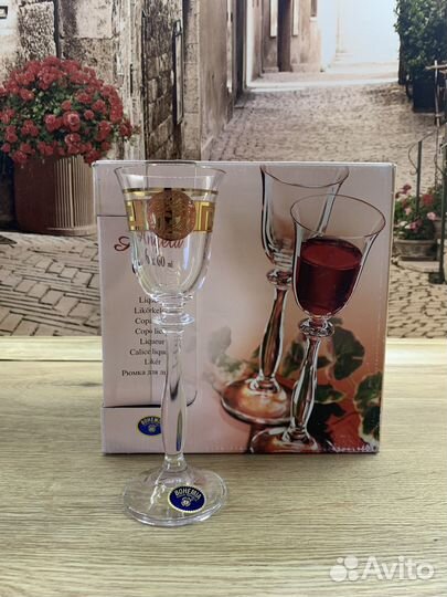 Фужеры/бокалы Angela Bogemia