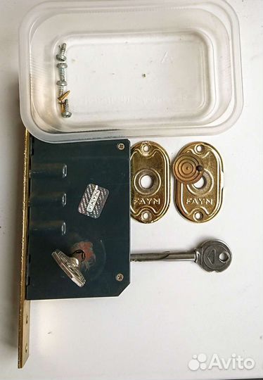 Замок для двери Fayn, трёхпалый
