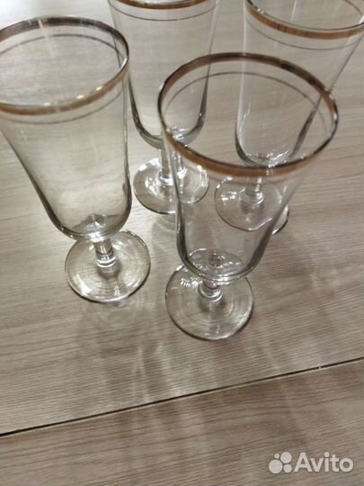 Фужер, стопки новые неиспользованные