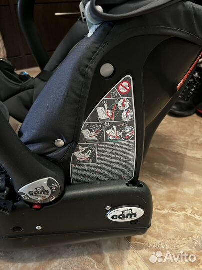 Автолюлька Cam aero zero+ (с базой), Италия