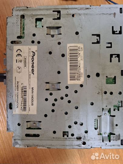 Автомагнитола Pioneer MVH-1400UB