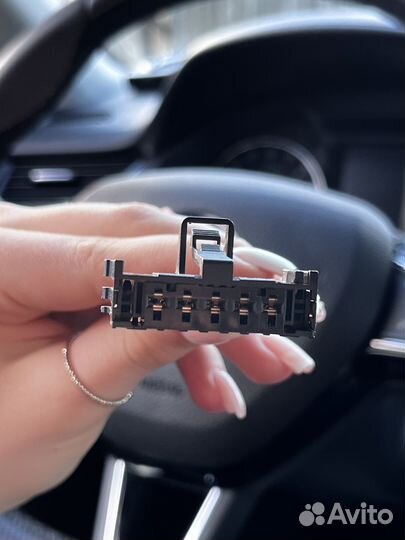 Разъем для резистора печки Peugeot Citroen Fiat