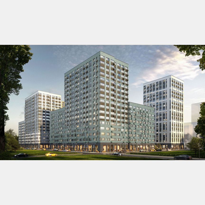 2-к. квартира, 41 м², 8/9 эт.