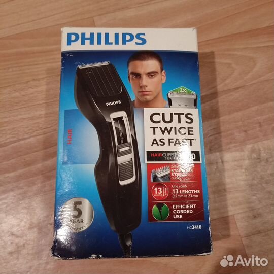 Машинка для стрижки волос philips б/у