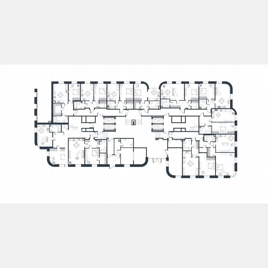 1-к. квартира, 52,8 м², 1/7 эт.