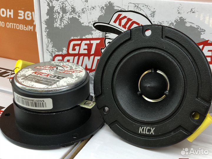 Комплект громкого фронта kicx LL 16+рупора