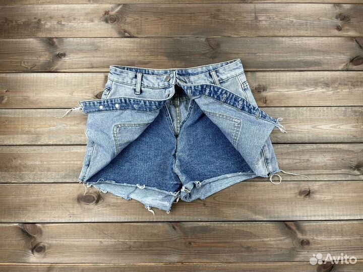 Юбка шорты джинсовые