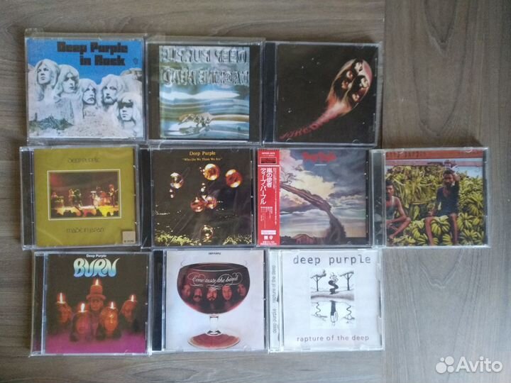 Cd диски deep purple pink floyd и т.д