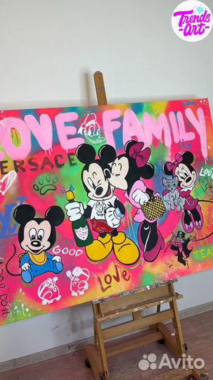 Большие картины холст купить для интерьера Москва