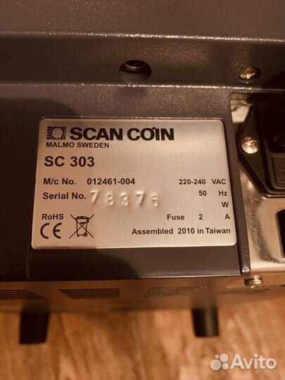 Счетчик монет scan coin 303