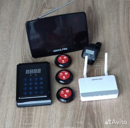 Кнопка вызова медперсонала, персонала, врача, часы