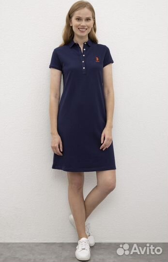 Us polo платье- поло