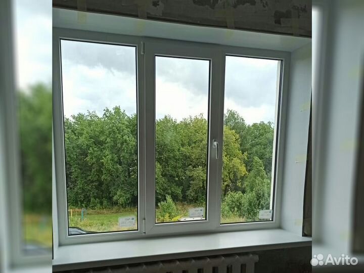 Пластиковые окна, остекление балконов