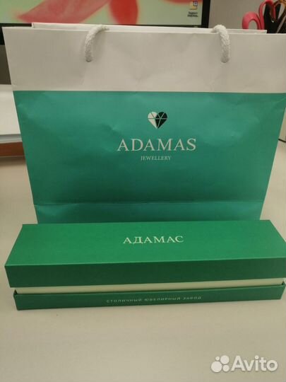 Коробка и пакет Адамас