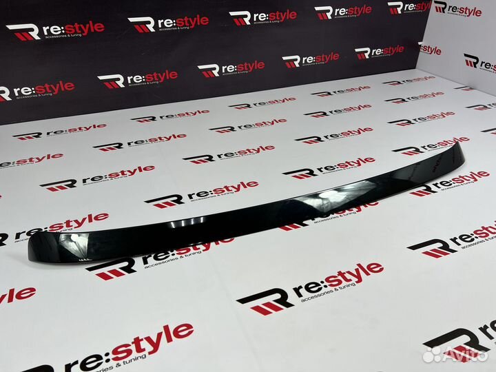 Спойлер на стекло Toyota Camry 70 Черный Качество