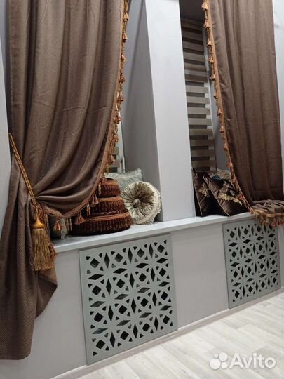 Портьеры блекаут,итальянская бахрома