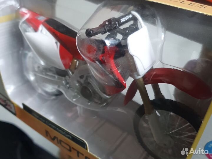 Модель мотоцикла honda CRF 450F 1:12