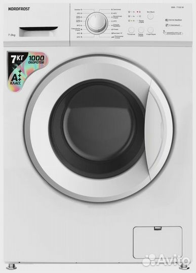 Стиральная машина NordFrost WM 7100 W Новая
