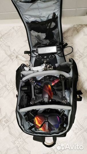 Квадрокоптер DJI FPV время летать